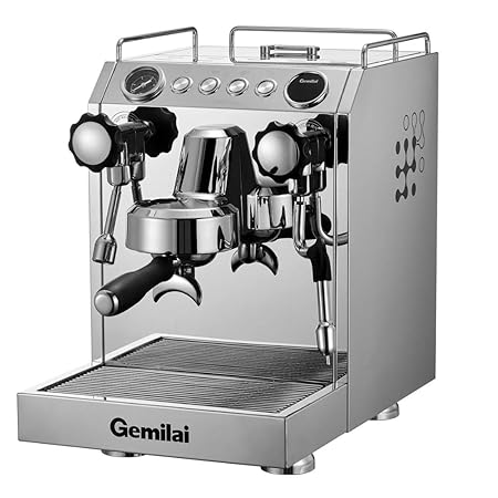GEMILAI Commercial Semi automatic coffee machine, Coffee machine for home and commerical used | Semi autoamtic coffee machine