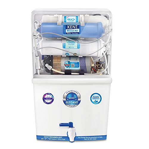 KENT Elegant Compact RO+UF 8L Storage Water Purifier