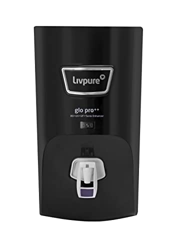 Livpure GLO PRO++ RO UV UF Taste Enhancer 7L storage water Purifier for Home