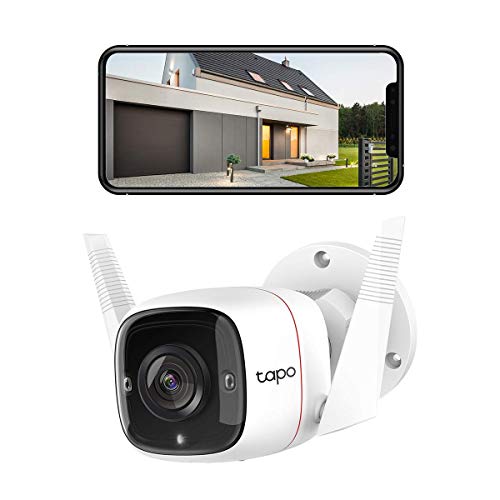TP-LINK 3MP 1296p HD Outdoor CCTV Security Wi-Fi Smart Camera
