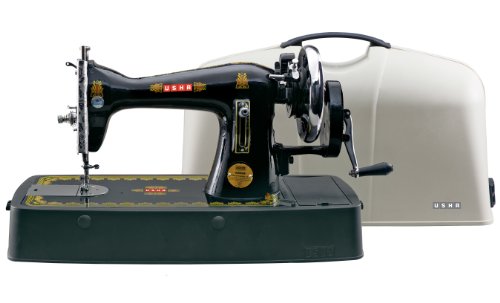 Usha Bandhan Straight Stitch Composite Sewing Machine (Black)