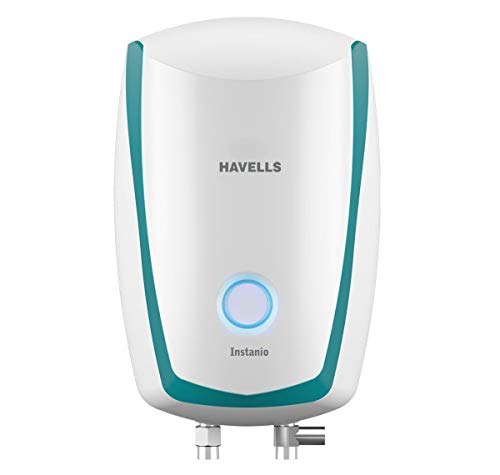 Havells Instanio 3-Litre Instant Rust Proof Geyser (White/Blue), Wall Mount