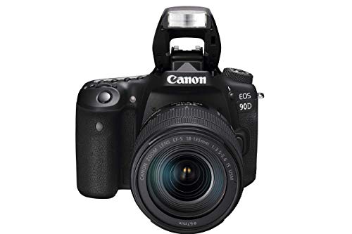 Canon EOS 90D Digital SLR Camera with 18-135 is USM Lens [Black]