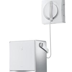 ECOVACS Winbot W2 Pro Omni Portable Window Cleaning Robot,Intelligent Cleaning with Three-Nozzle Wide-Angle Spray Technology,Win SLAM 4.0 Path Planning,Deep Edge Cleaning,5500Pa Suction Power,White