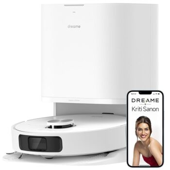 DREAME L10 Prime Robot Vacuum and Mop, Self-Cleaning Dual Mop Pads with Auto Drying, 3L Clean/Used Water Tank, 7mm Mop Lifting for Carpets, LDS Navigation with 3D Mapping, WiFi/App Control