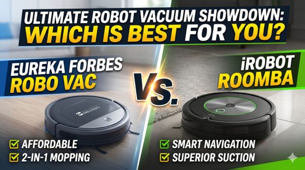 Eureka Forbes Robo Vac vs iRobot Roomba