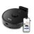 KENT RoboKlean R1 Black 2-in-1 AI Robotic Vacuum Cleaner & Mop, 10000Pa Suction, 5200mAh Battery, 3D Mapping, Laser Navigation, Wet & Dry Cleaning, 260 Minutes Run-Time, Floor & Carpet, Anti Fall